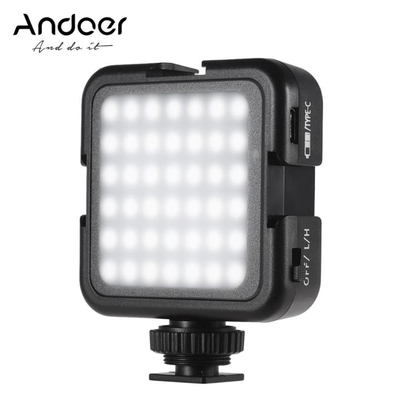 

Andoer 42LED Ultra Bright LED Video Lights 6000K Temperature Photographing Lighting for DSLR Cameras