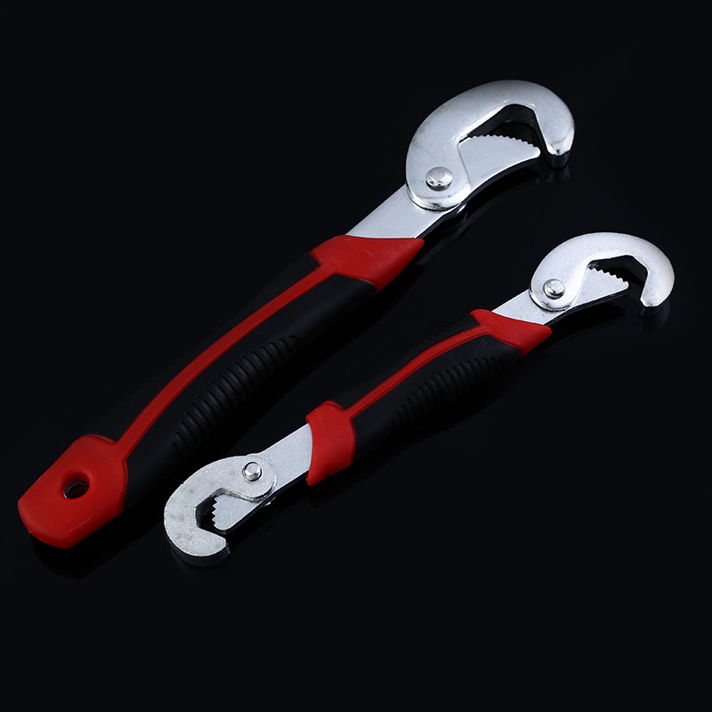 

2pcs 8-32mm Multi-Function Universal Wrench Adjustable Grip Wrench set ratchet Spanner hand tools