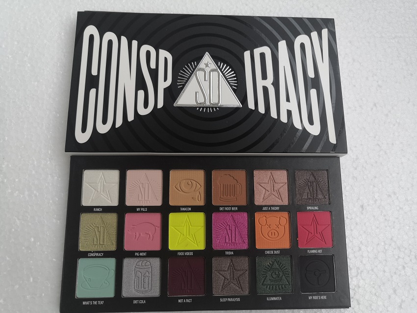 

Maquillage Newest brand Makeup eye shadow Palette 18colors limited eye shadow palette with brush eyeshadow palette free shipping