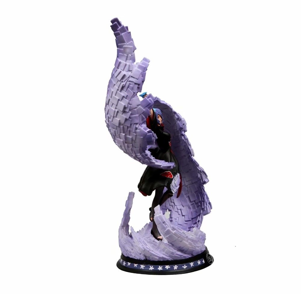 battle damaged konan statue
