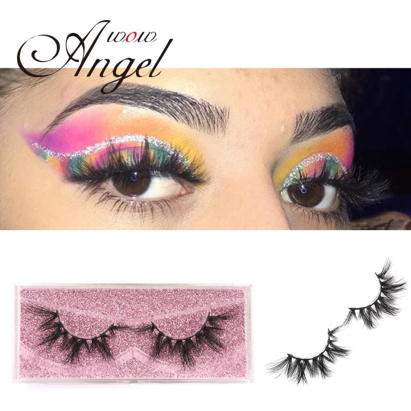 

10 Pairs Multipack Soft Mink Hair False Eyelashes Handmade Wispy Fluffy Long Lashes Nature Eye Makeup Tools Faux Eye Lashes