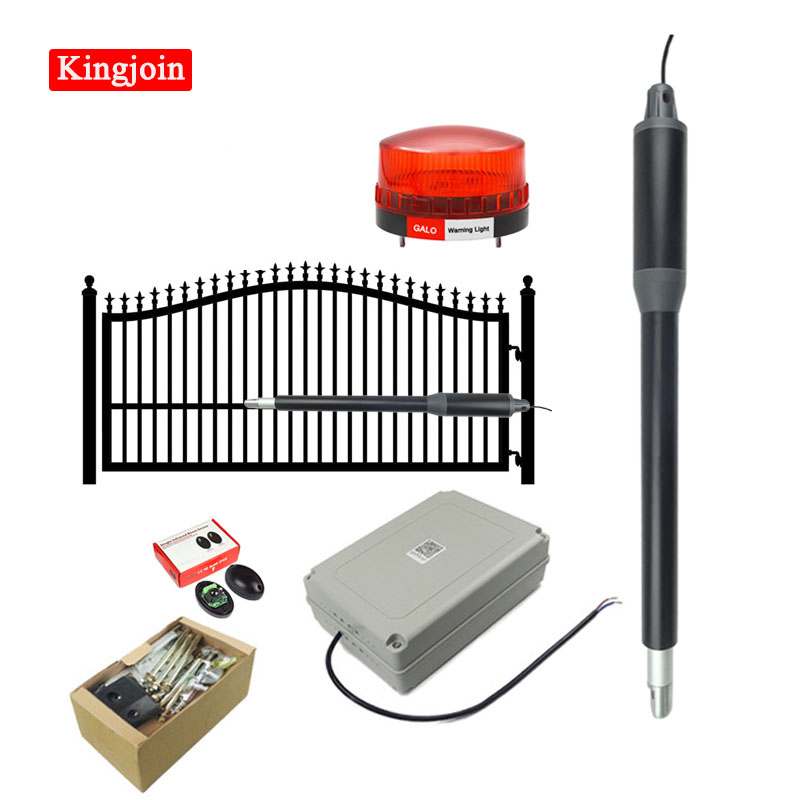 

KINGJOIN 200kgs Automatic Single Swing Automatic Gate Opener Kit Suitable for Opening Gates /Gate Motor Solar Powered Optional
