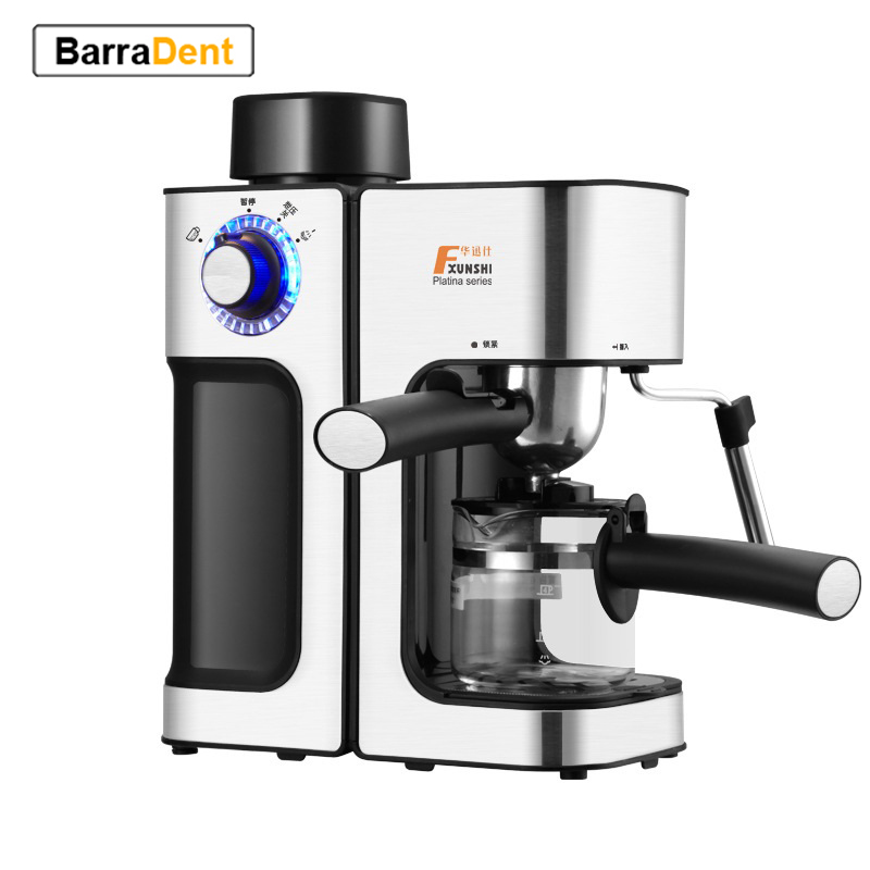 

Automatic Espresso Milk Bubble Coffee Maker Steam Pump Type Small Household Machine Latte Art Cappuccino Mocha Green 240ML