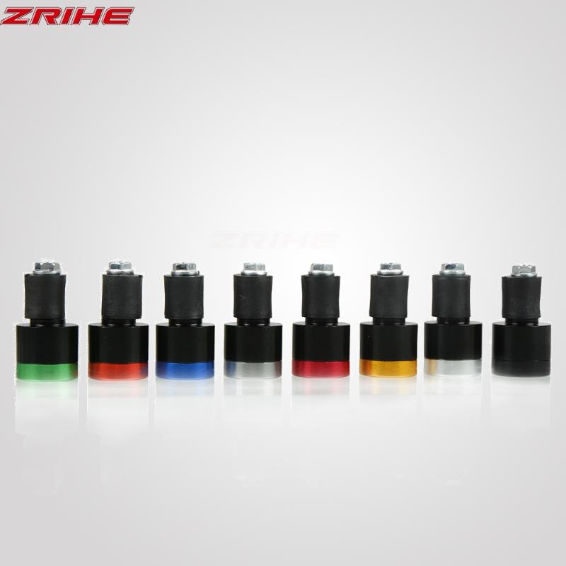 

FOR All Models Years 2PCS 7/8''22mm Motorcycle Handle Bar Hand Grips Caps End Plugs Moto Counterweight grip handlebar Ends