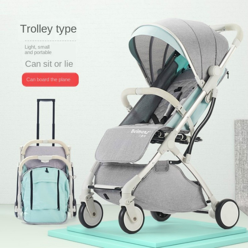 

High Landscape Baby Stroller 3 In 1 Lightweight Travle System Folding Baby Carriage 360 Rotation 2 In 1 Luxury 0-3 Y Car Seat