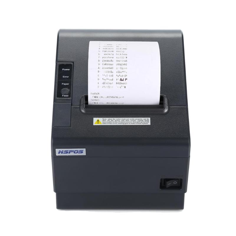 

High Quality 3 inch Desktop Auto-cutter Thermal Receipt Printer with USB Port for Shop Supermarket HS-802U