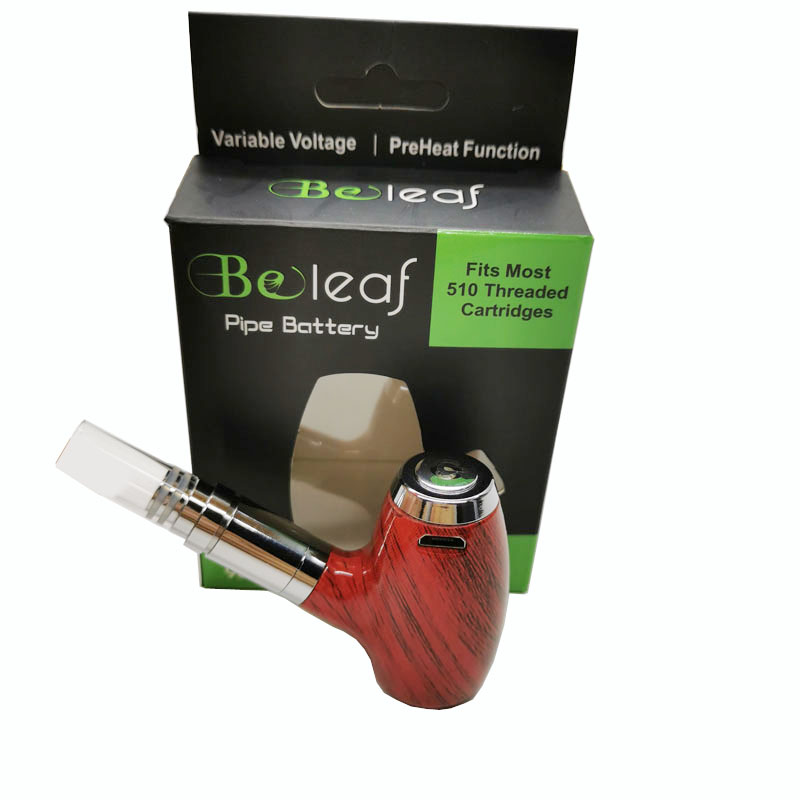 

Cigars E Pipes Vaporizer 510 Mod Beleaf Mech Vape 900 Variable MAh Cartridge Kit Voltage ECig Battery Thread KY32 Cigarettes Thick Oil Nxhn