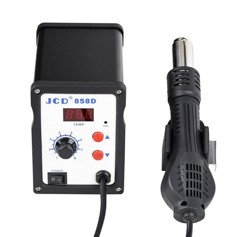 

Steel 858D Hot Air Gun Micro Rework Soldering Station LED Digital Hair Dryer for Soldering 700W Heat Gun Welding Repair Tools