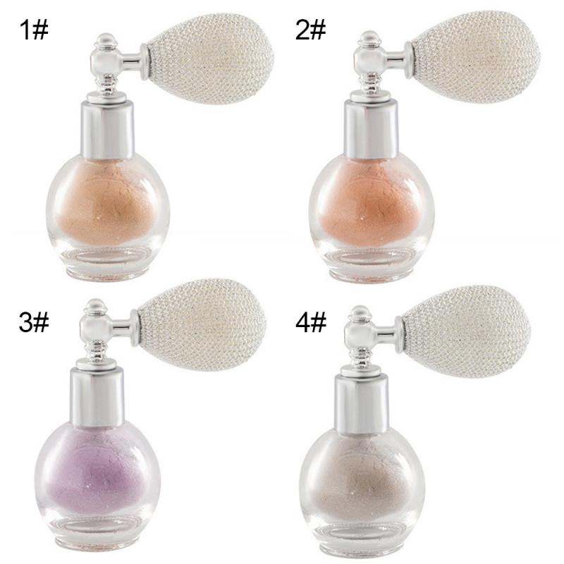 

New Fashion Beauty Natural Powder Eye Shadow High Light Spray Airbag Body Powder Goddess Spray Glitter Cosmetics Makeup, 02