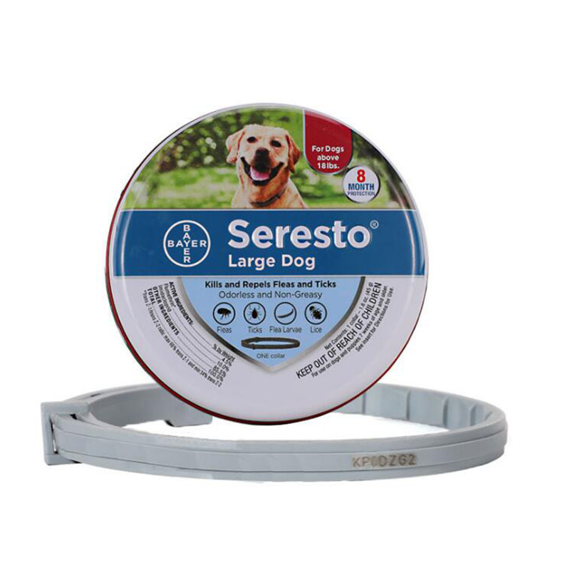 

Fast ship Bayer Animal Health Seresto Flea Tick Collar for Dogs Cats Up To 8 Month Flea Tick Collar Anti-mosquito and insect repellent 10pcs