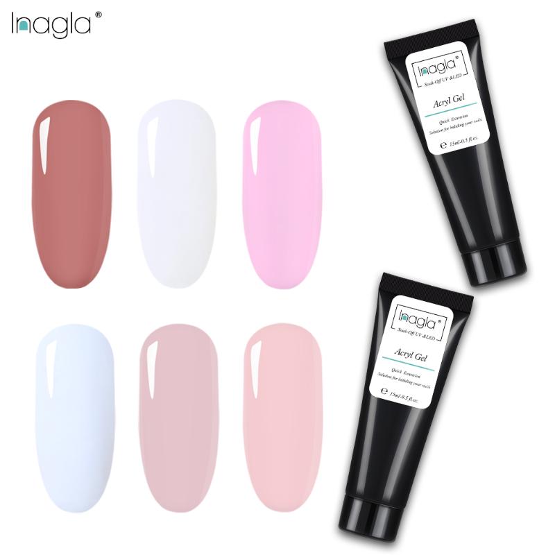 

Inagla 15ML Colours Series Nail Gel Polish Soak Off UV LED Nail Varnish Primer Gel Polish Art Salon Manicure, 003