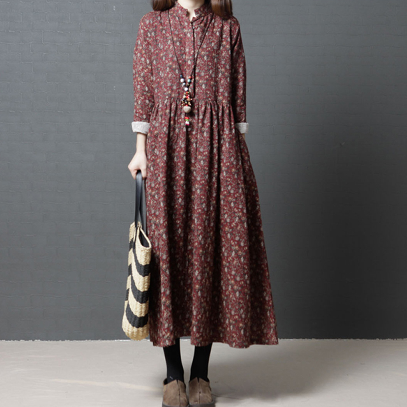 

2020 New Arrive Spring Maternity Dress Woman Casual Floral Print Large Size Dresses Pregnant Woman Clothing MD-02076, Black