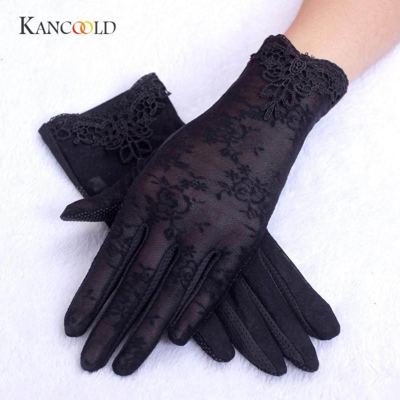 

KANCOOLD tactical gym Lace popular UV-Proof Women's Summer Driving Lace Gloves PJAN9 P