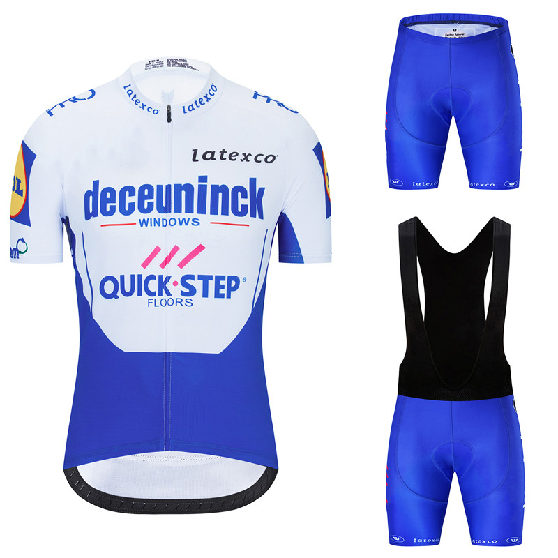 

2020 Pro Team Quick Step Cycling Jersey 9D Pad Bib Set Bike Clothing Ropa Ciclism Bicycle Wear Clothes Men Short Maillot Culotte