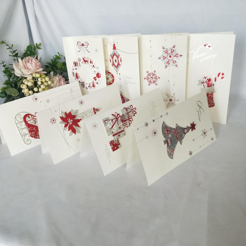 

Three-Dimensiona Christmas Greeting Card Kids Birthday Greeting Cards 2020 Christmas Decoration Gift Card Xmas Supplies
