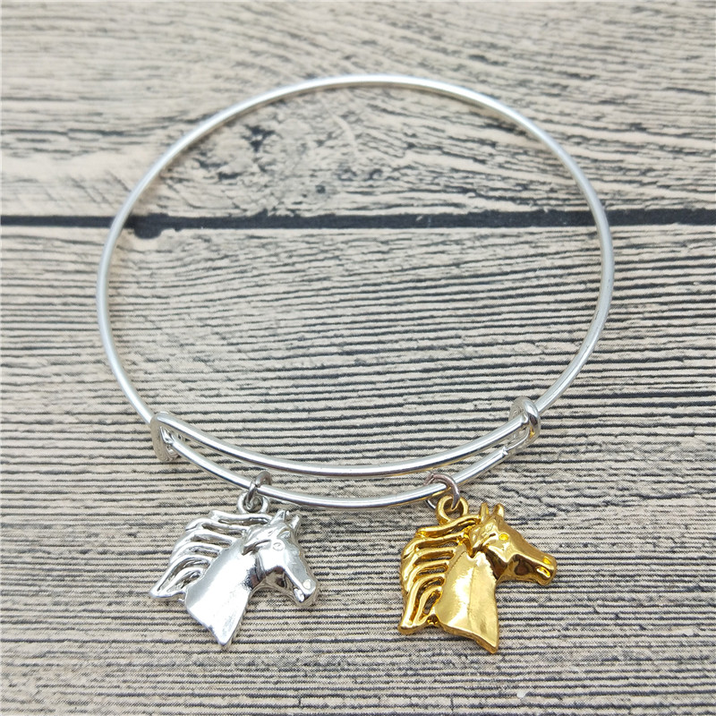 

Trendy New Horse Bangles Cute Horse Bangles Bracelets Fashion Animal Pet Jewellery