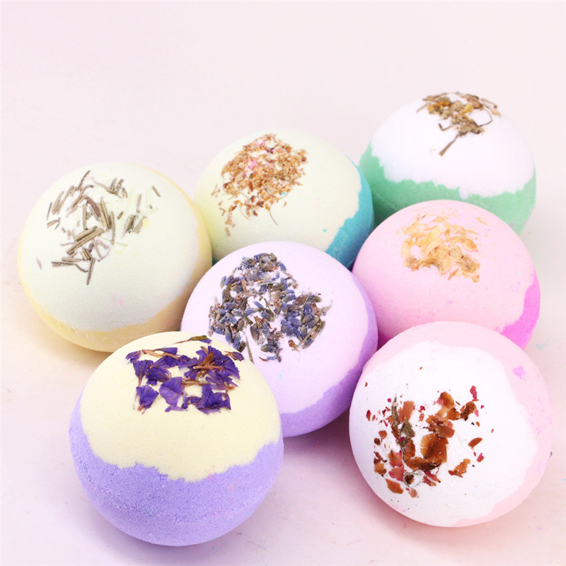 

Private Label Handmade Colorant Press Bubble Bath salt Vegan Organic Fizzy CBD Hemp Bath Bombs for Kids Hot Selling Bath accessories