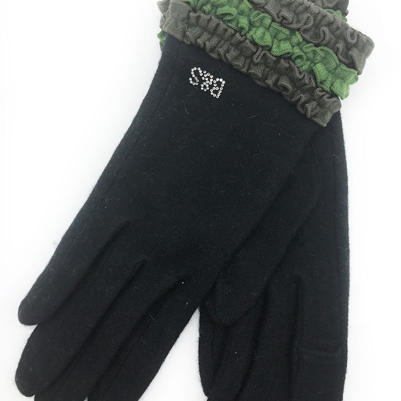

Women's Gloves 2020 New Winter Gloves Soft Thick Warm Wool Mittens Couple Mittens Simple Knitted Handschoenen