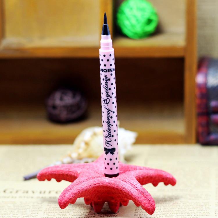 

Hot Sales Shimmer Eyeliner Waterproof Liquid Eye Liner Pencil Pen Make Up Beauty Women And Girls Cosmetic, Black