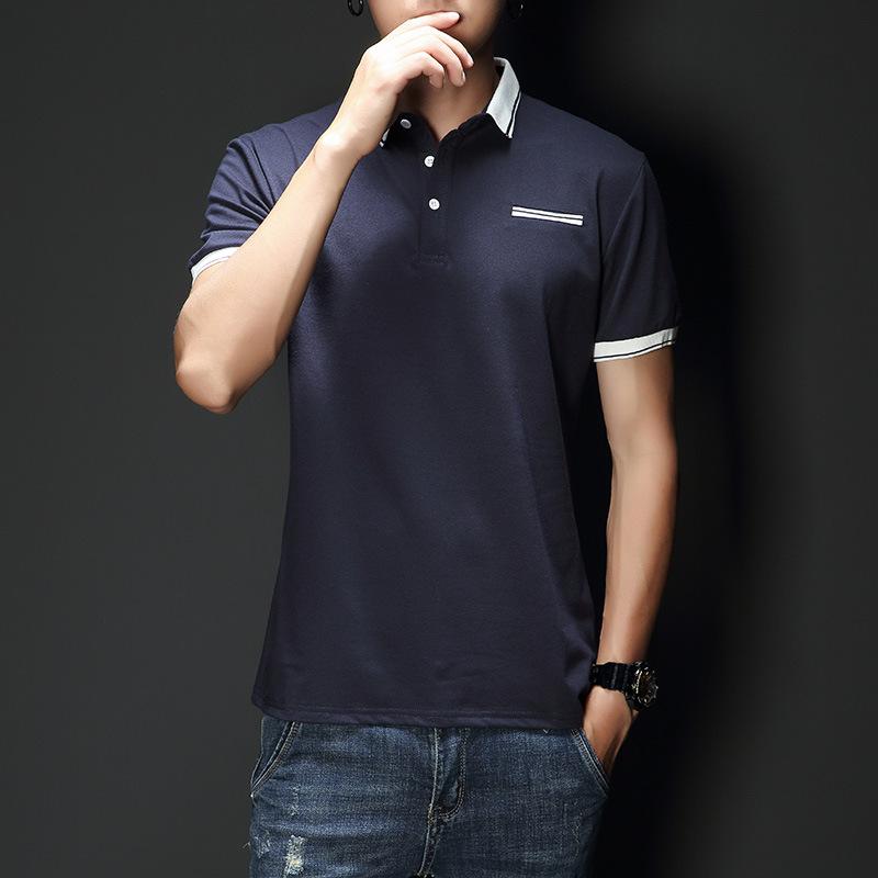 TIHEEN Mens Soft Wicking Lightweight Cool Polo Shirt Short Sleeves