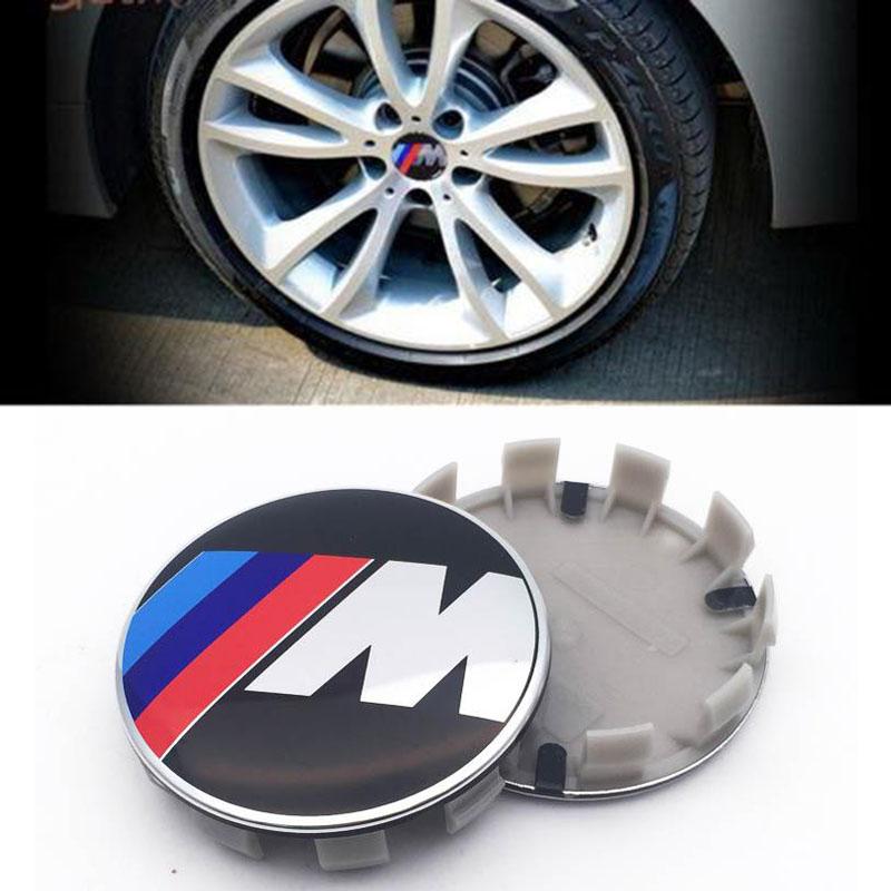 

4pcs/set 68mm white blue 10pin Car Wheel Center Hub caps Rim Caps Covers Logo Emblem Badge for BMW 1 3 5 7 X3 X5 M3 M5