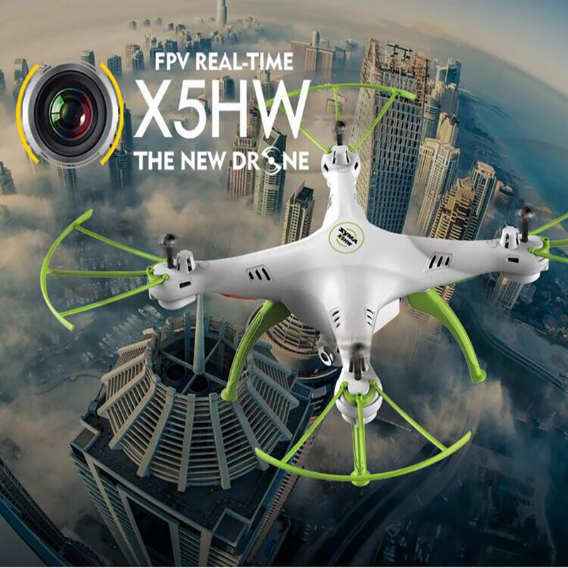 

Original SYMA X5HW RC drone with HD camera WIFI real-time transmission of intelligent four-axis helicopter children's toy gift