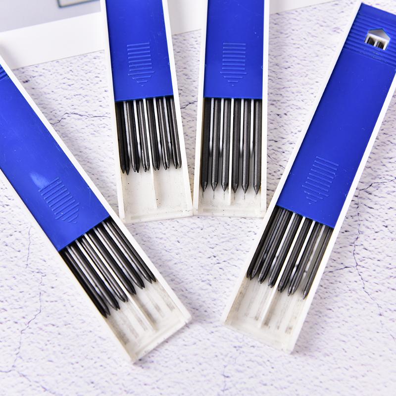 

6 Pcs/pack 2B 4B Grade Black Leads Pen Refills For School Exam Mechanical Pencil For Office School Kids Students Supply
