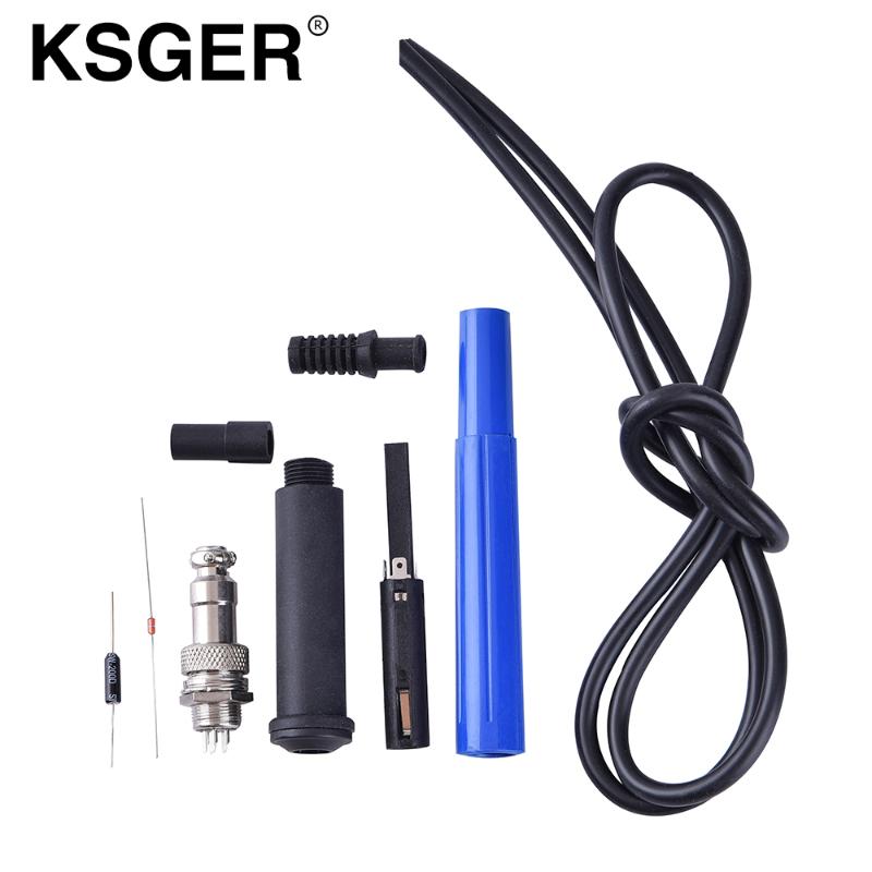 

KSGER 9501 Soldering Handle Set For STC OLED STM32 OLED T12 Temperature Controller DIY SET Digital T12 Soldering Station
