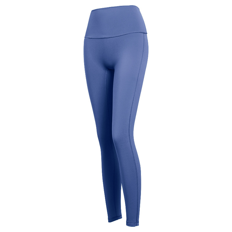 

Women' Fitness Yoga Tight Pants Women Running Fitness Yoga Naked Feeling Hip Sports Pants Slim Tights Trousers, Thin purple 8304