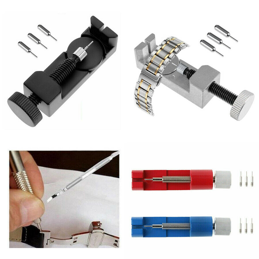 

Metal Adjustable Watch Band Strap Bracelet Link Pin Remover Repair Tool Kit Aluminium alloy Tools Sets Accessories