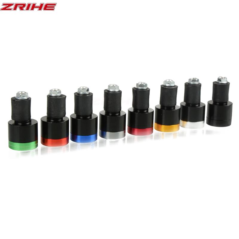 

FOR All Models Years 7/8''22mm Motorcycle Handle Bar Hand Grips Caps End Plugs Moto Counterweight grip handlebar Ends