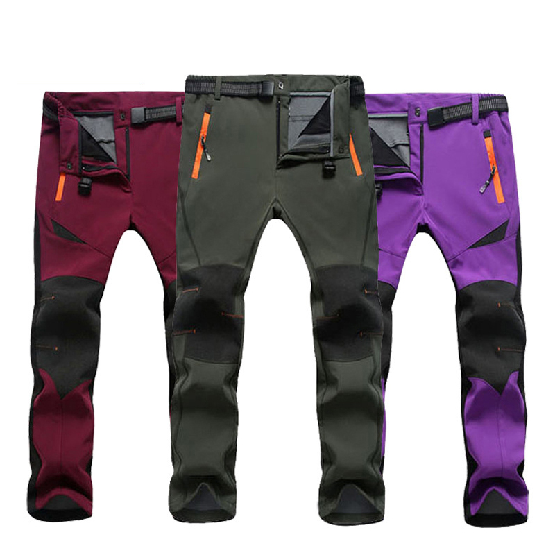 

TWTOPSE Winter Cycling Pants Men Women Waterproof Thermal Sports Trousers MTB Bike Bicycle Pants Windproof Warm Fleece Clothing, Men gray pants