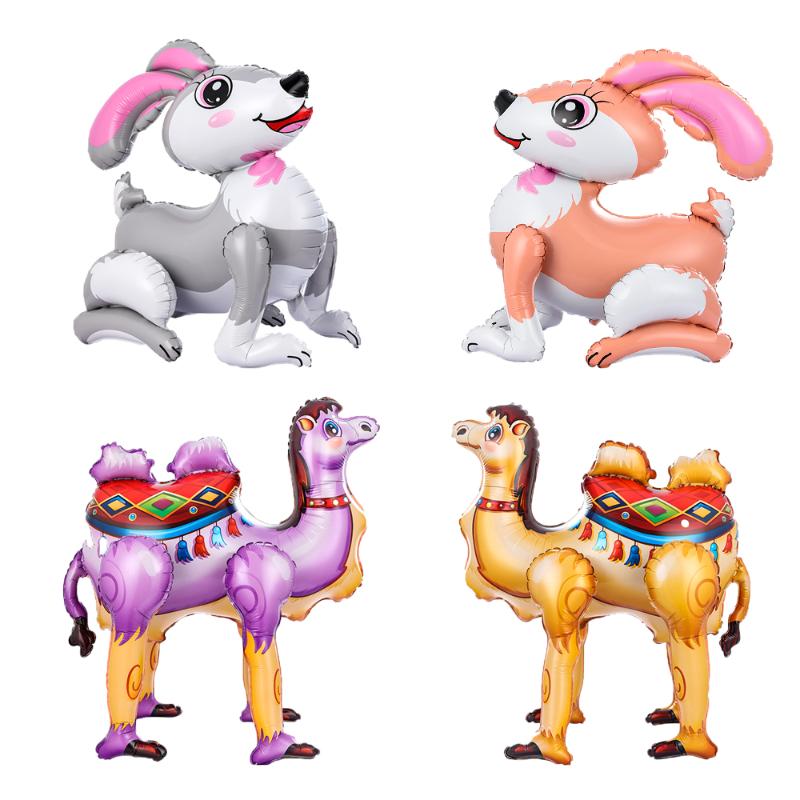 

1Pcs Jungle Animal Camel Air Helium Balloon Kids Safari Birthday Party Decor Supplies Animal Balloons Children Gifts