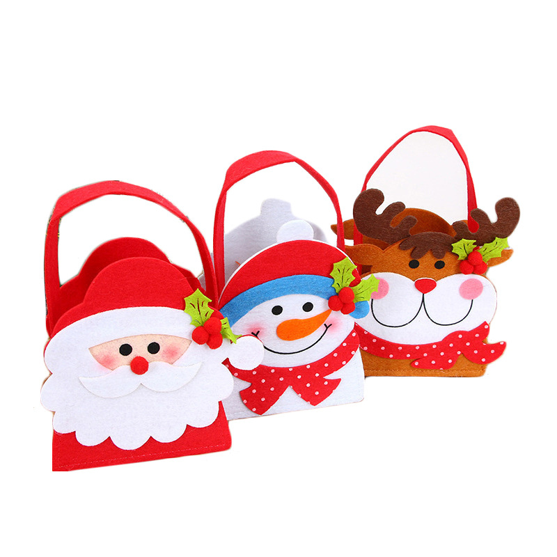 

Christmas gift bag wedding candy bag tote fabric candy decoration supplies