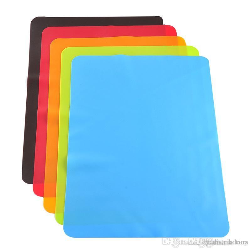 

40x30cm Silicone Mats Baking Liner Best Silicone Oven Mat Heat Insulation Pad Bakeware Kid Table Mat