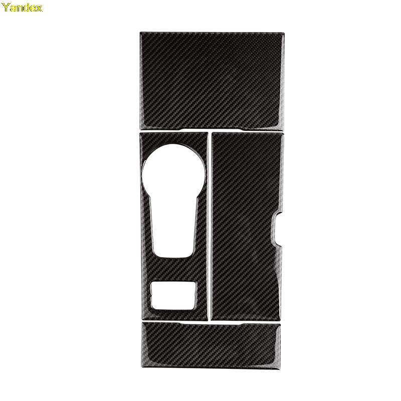 

Yandex 4pcs Carbon fiber interior modifications in the control panel cup stand Special modification for TAURUS