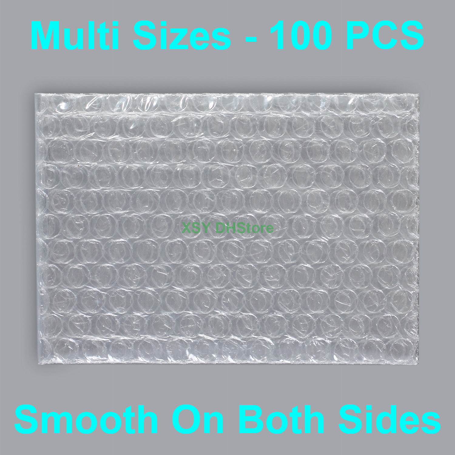 

Multi Sizes 100 Clear Bubble Envelopes Packing Bags (2.5" - 6.7") * (3" - 8.7") Inches (Width 65mm to 170mm) x (Length 75mm to 220mm)