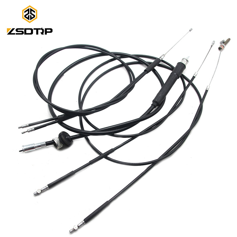 

ZSDTRP Retro Ural KC750 Motor Handle Bar Comp with Speedometer Brake Throttle Clutch Cable for R1 R71 M72 MW 750 M1