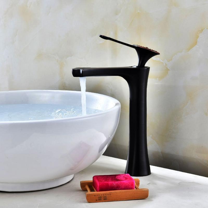 

Bathroom Copper Faucet Antique Black Ancient Edge Rotating Hot and Cold Faucet Hotel Engineering Retro European Basin Faucets