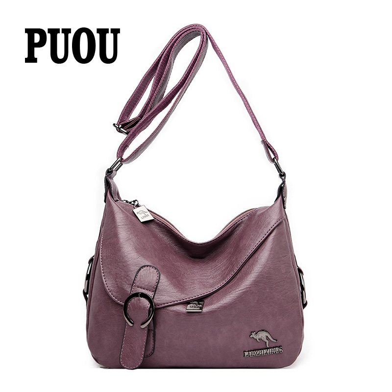 

Summer Style 2020 Bolsas Soft Leather Luxury handbags Women bags Designer Multi-pocket Crossbody Shoulder Bags For Women Sac, Black