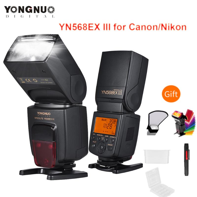 

YONGNUO YN568EX III YN568-EX III WirelessL HSS Flash Speedlite for EOS 1100d 650d 600d 700d for D800 D750 D7100