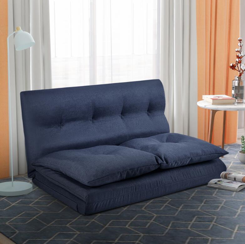 

DHL Free Shipping US Stock Fashion Floor Couch and Sofa Fabric Folding Chaise Lounge Sofa Chair PP019425QAA