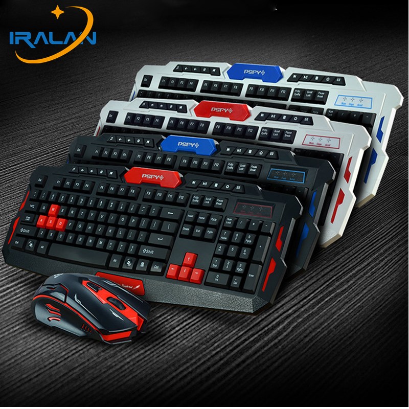 

Smart Power Saving 2.4G Wireless Keyboard and Mouse Set Mice Gamer Keyboard Back With Bracket Gamer Mouse Wireless USB Keyboards