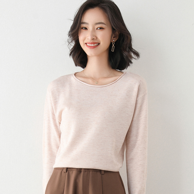 

Winter Clothes Women Pullover Sweater O-neck Stylish Knitted Long-Sleeves Short Elegant Jumper fashion Ladies Jacket, Beige