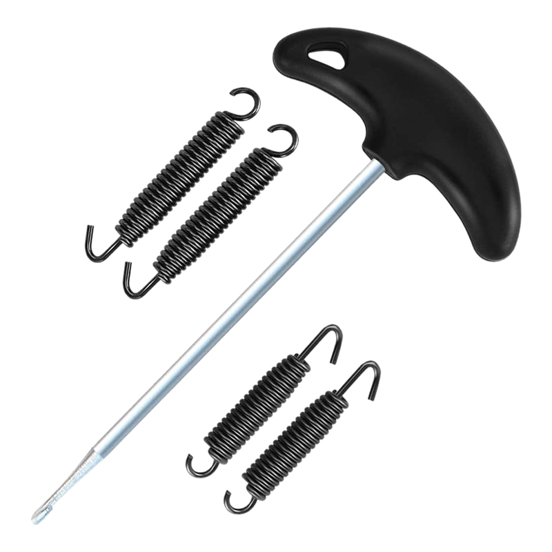 

Motorcycle Exhaust Pipe Spring Puller Installer Hook Tool with Exhaust Pipe Springs 67MM 75MM Swivel Hook