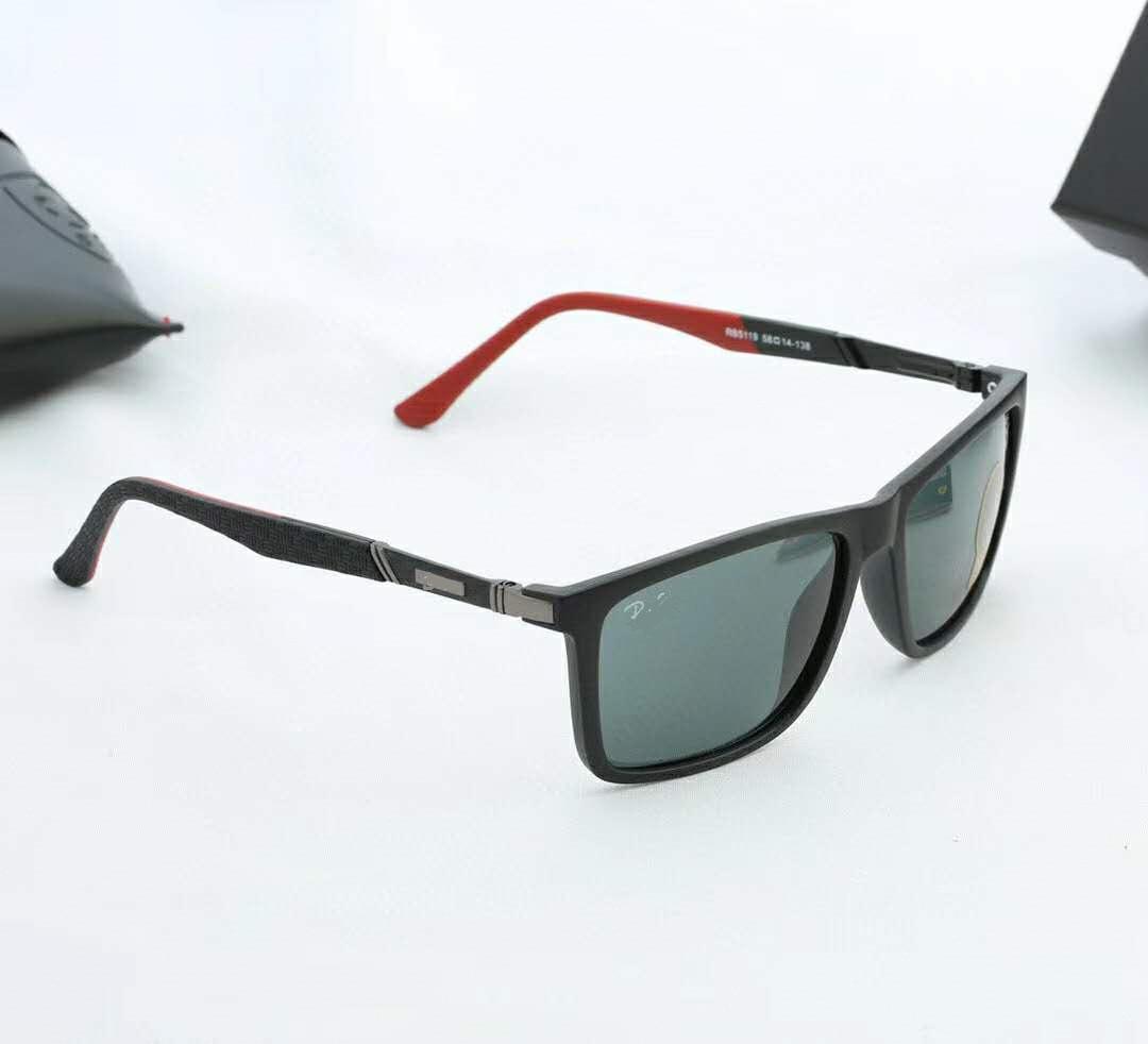 ray ban ronde cuir