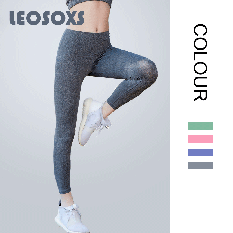 

2020 New Yoga Pants Women Running Fitness High Waist Yoga Pants High-intensity Fitness Sports Workout Leggings Women, Black