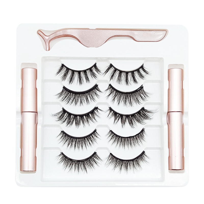 

netic Eyelashes and netic Eyeliner Kit Reusable Eyelashes Eyelash with Eyeliner