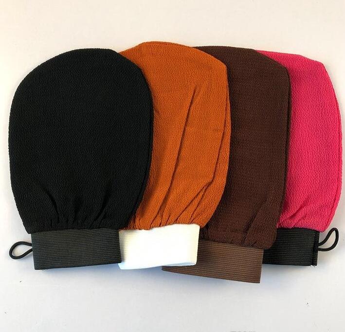 

Morocco bath gloves scrubbing exfoliating gloves hammam scrub mitt magic peeling glove exfoliating tan removal mitt(normal coarse feeling)