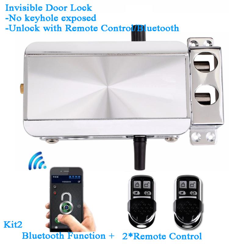 

Smart Home Bluetooth Lock Remote Control Wifi ewelink Phon APP Invisible electric door lock Battery Keyless Gateway